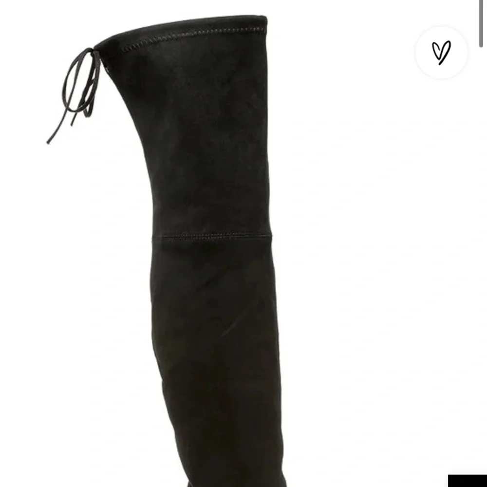 Steve Madden Gorgeous Black Suede Over the Knee Boots